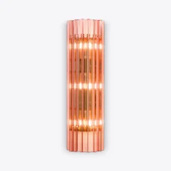 Online Pamono Large Pink Amaro Wall Light from Pure White Lines