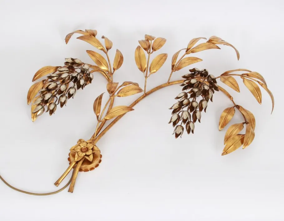 Online Pamono Large Pioggia D'oro Wall Light by Hans Kögl, 1970s