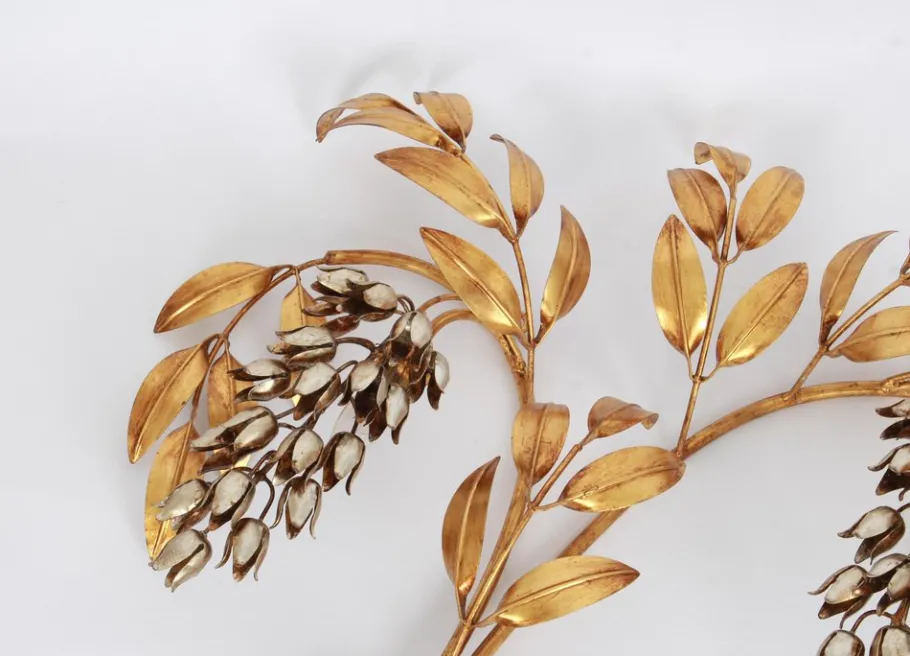 Online Pamono Large Pioggia D'oro Wall Light by Hans Kögl, 1970s