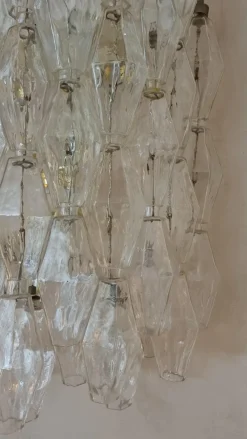 Hot Pamono Large Poliedri Wall Lamps by Carlo Scarpa for Venini, 1958, Set of 2