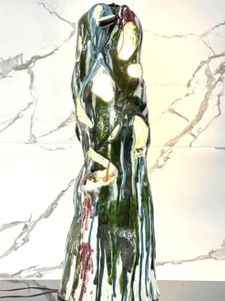 Hot Pamono Large Polycron Ceramic Table Lamp, 1960