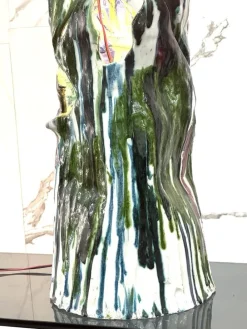 Hot Pamono Large Polycron Ceramic Table Lamp, 1960