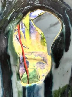 Hot Pamono Large Polycron Ceramic Table Lamp, 1960