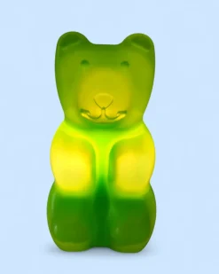 Outlet Pamono Large Pop Art Green Gummy Bear Lamp from Messow, 1970s