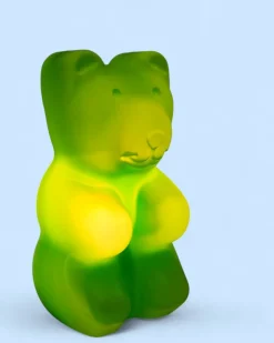 Outlet Pamono Large Pop Art Green Gummy Bear Lamp from Messow, 1970s