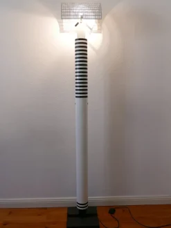 Sale Pamono Large Postmodern Shogun Floor Lamp by Mario Botta for Artemide, Italy, 1980s