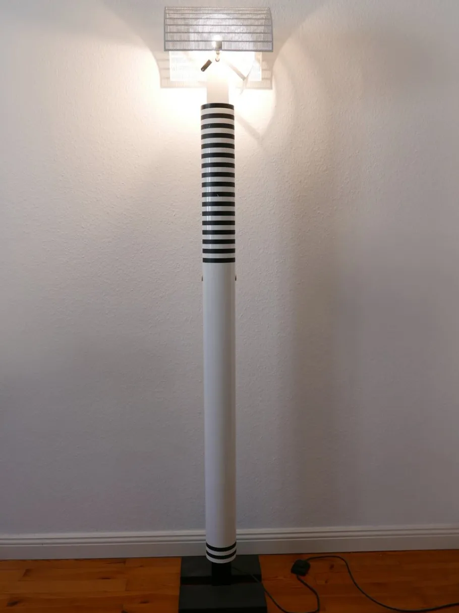 Sale Pamono Large Postmodern Shogun Floor Lamp by Mario Botta for Artemide, Italy, 1980s