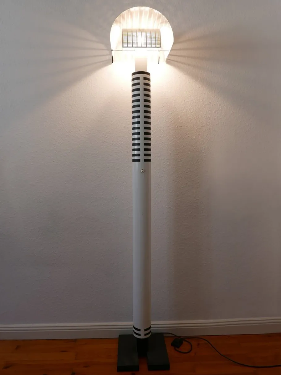 Sale Pamono Large Postmodern Shogun Floor Lamp by Mario Botta for Artemide, Italy, 1980s