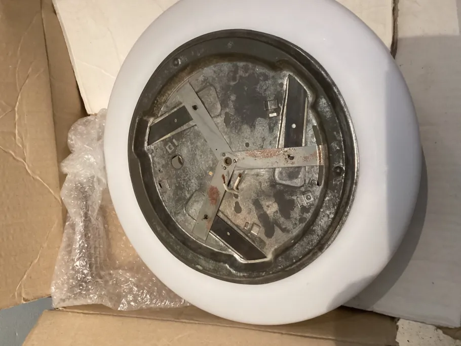 Sale Pamono Large RZB Lamp attributed to Rudolf Zimmermann, 1960