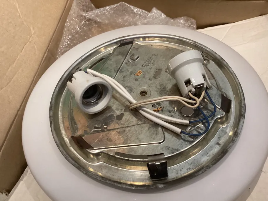 Sale Pamono Large RZB Lamp attributed to Rudolf Zimmermann, 1960