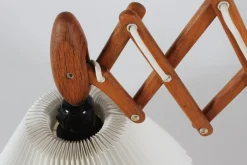 New Pamono Large Sax Wall Lamp in Oak from Le Klint, 1960s