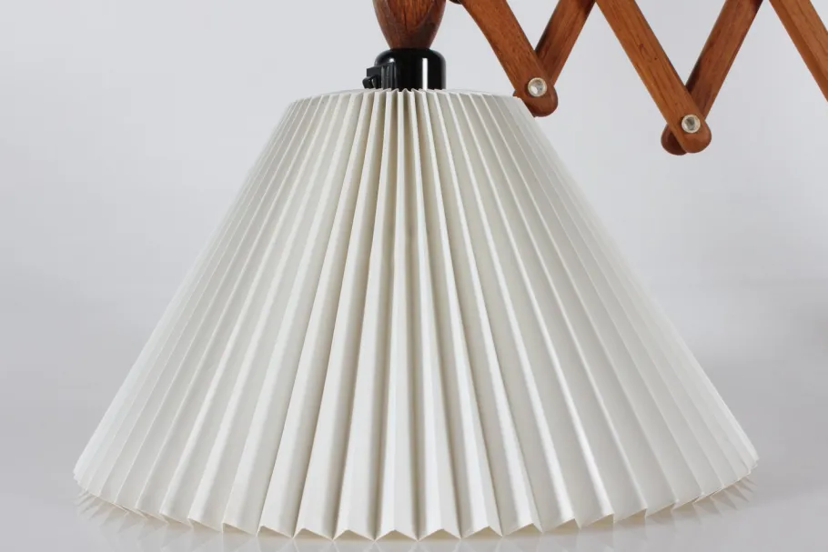 New Pamono Large Sax Wall Lamp in Oak from Le Klint, 1960s