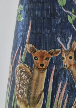 Pamono Large Scandinavian Modern Ceramic Table Lamp attributed to Ulla Winblad, Sweden, 1960s