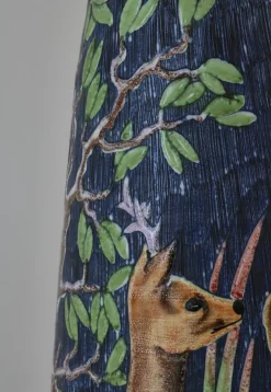 Pamono Large Scandinavian Modern Ceramic Table Lamp attributed to Ulla Winblad, Sweden, 1960s