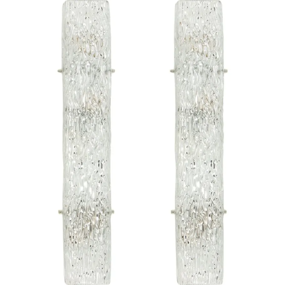 Sale Pamono Large Sconce Glass Wall Light from Kalmar, Austria, 1960s