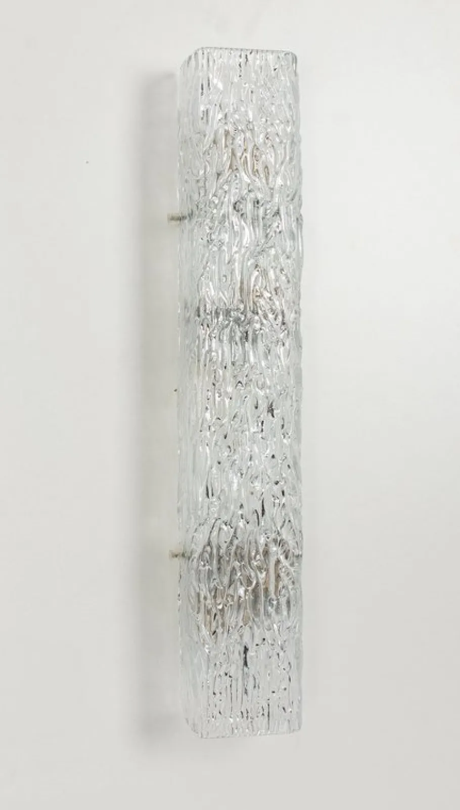 Sale Pamono Large Sconce Glass Wall Light from Kalmar, Austria, 1960s