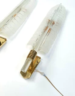 Best Pamono Large Sconces attributed to Andre Arbus and Veronese, 1950s, Set of 2