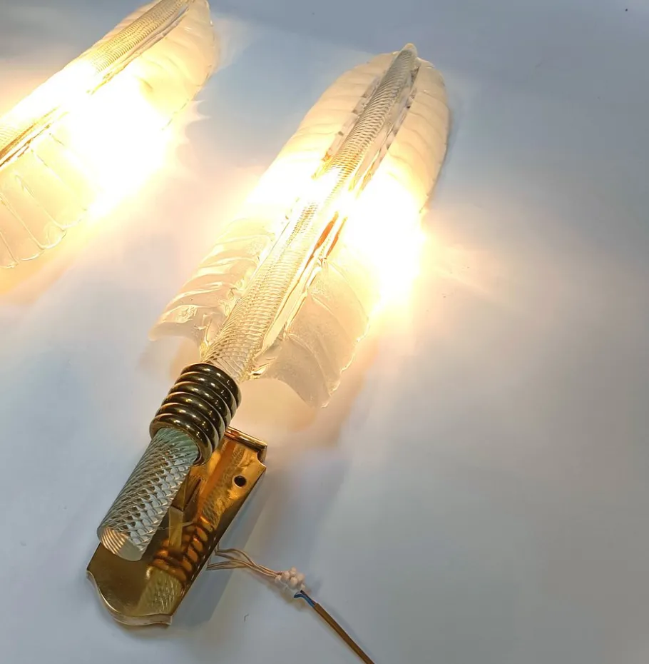 Best Pamono Large Sconces attributed to Andre Arbus and Veronese, 1950s, Set of 2