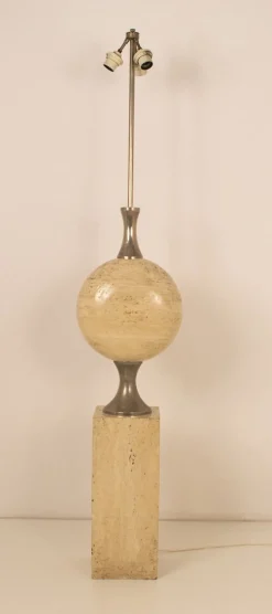 Online Pamono Large Sculptural Lamp by Philippe Barbier for Maison Barbier, 1970s