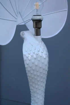 New Pamono Large Serpente Table Lamp from Tommaso Barbi, 1970s