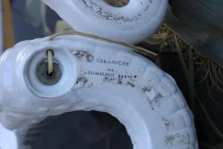 New Pamono Large Serpente Table Lamp from Tommaso Barbi, 1970s