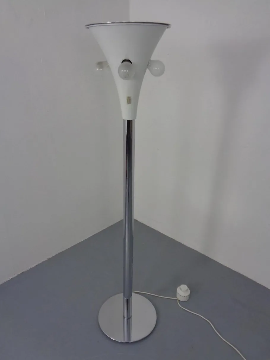 Best Pamono Large Space Age Floor Lamp from Staff, 1960s
