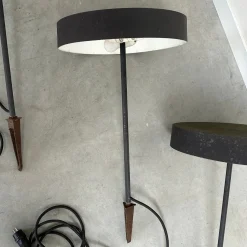 Online Pamono Large Space Age Garden Lamps by Louis Kalff for Louis Poulsen, 1960s, Set of 3