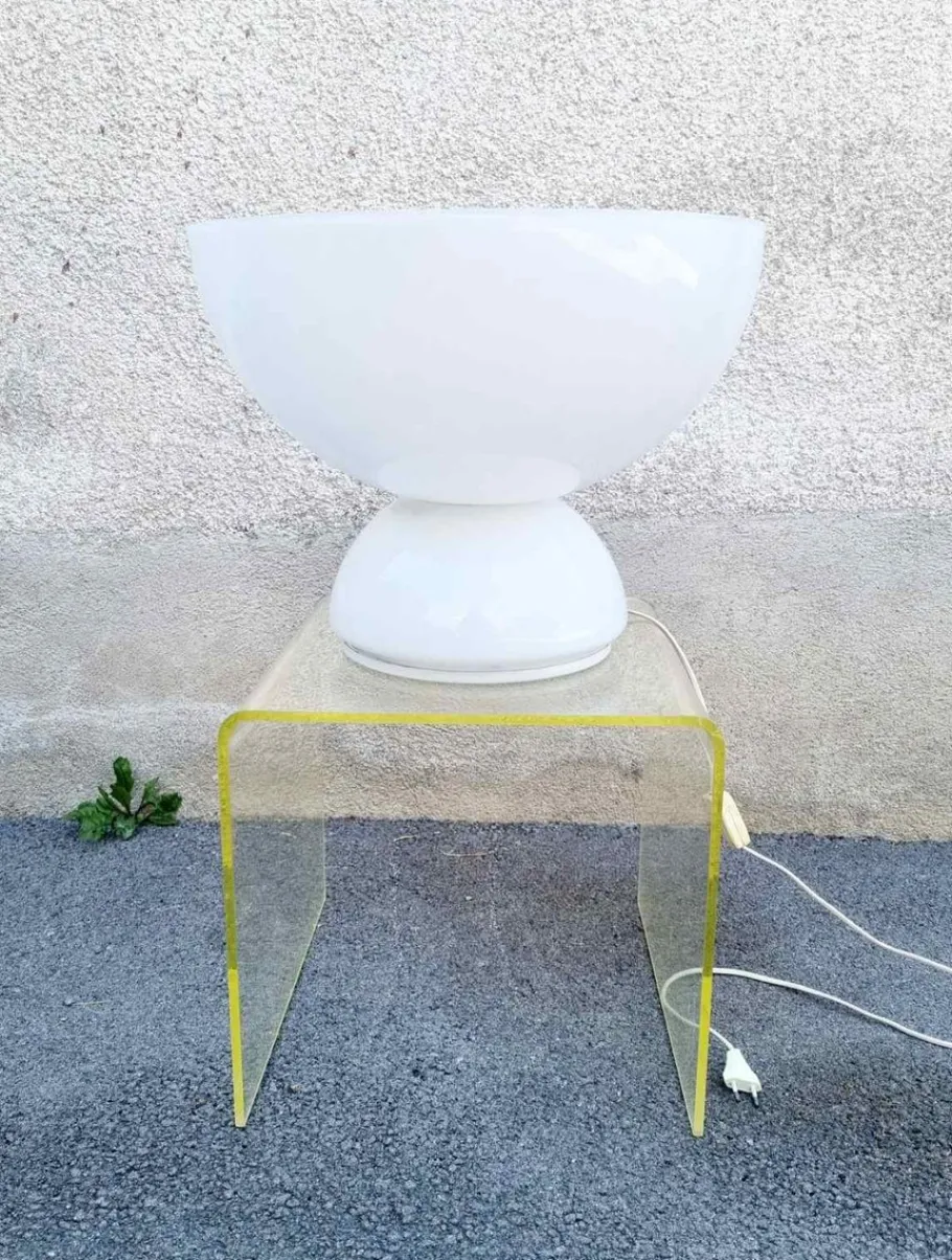 Hot Pamono Large Space Age Mushroom Table or Floor Lamp from Ecolight, Valenti, Italy, 1970s