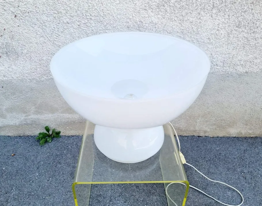 Hot Pamono Large Space Age Mushroom Table or Floor Lamp from Ecolight, Valenti, Italy, 1970s