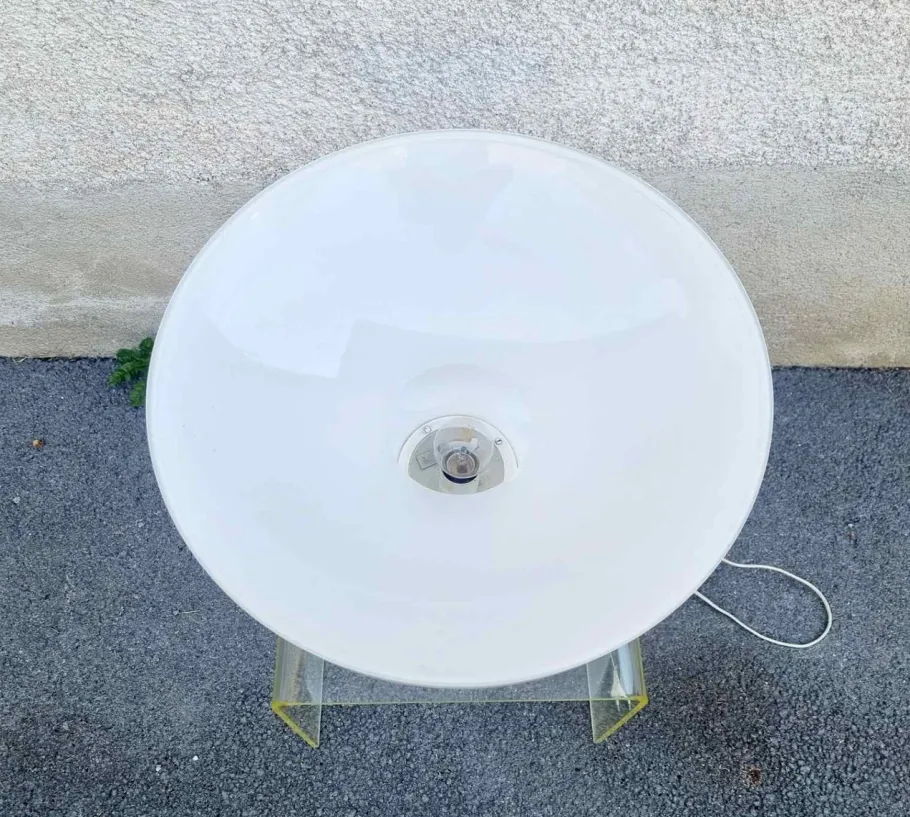 Hot Pamono Large Space Age Mushroom Table or Floor Lamp from Ecolight, Valenti, Italy, 1970s