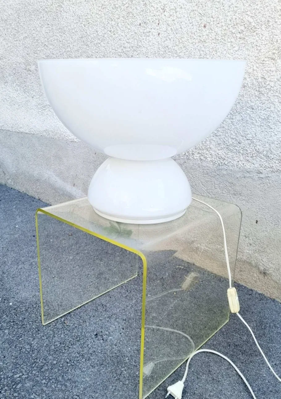 Hot Pamono Large Space Age Mushroom Table or Floor Lamp from Ecolight, Valenti, Italy, 1970s