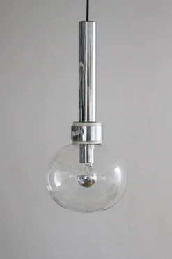 Sale Pamono Large Space Age Pendant Light by Motoko Ishii for Staff, 1970s