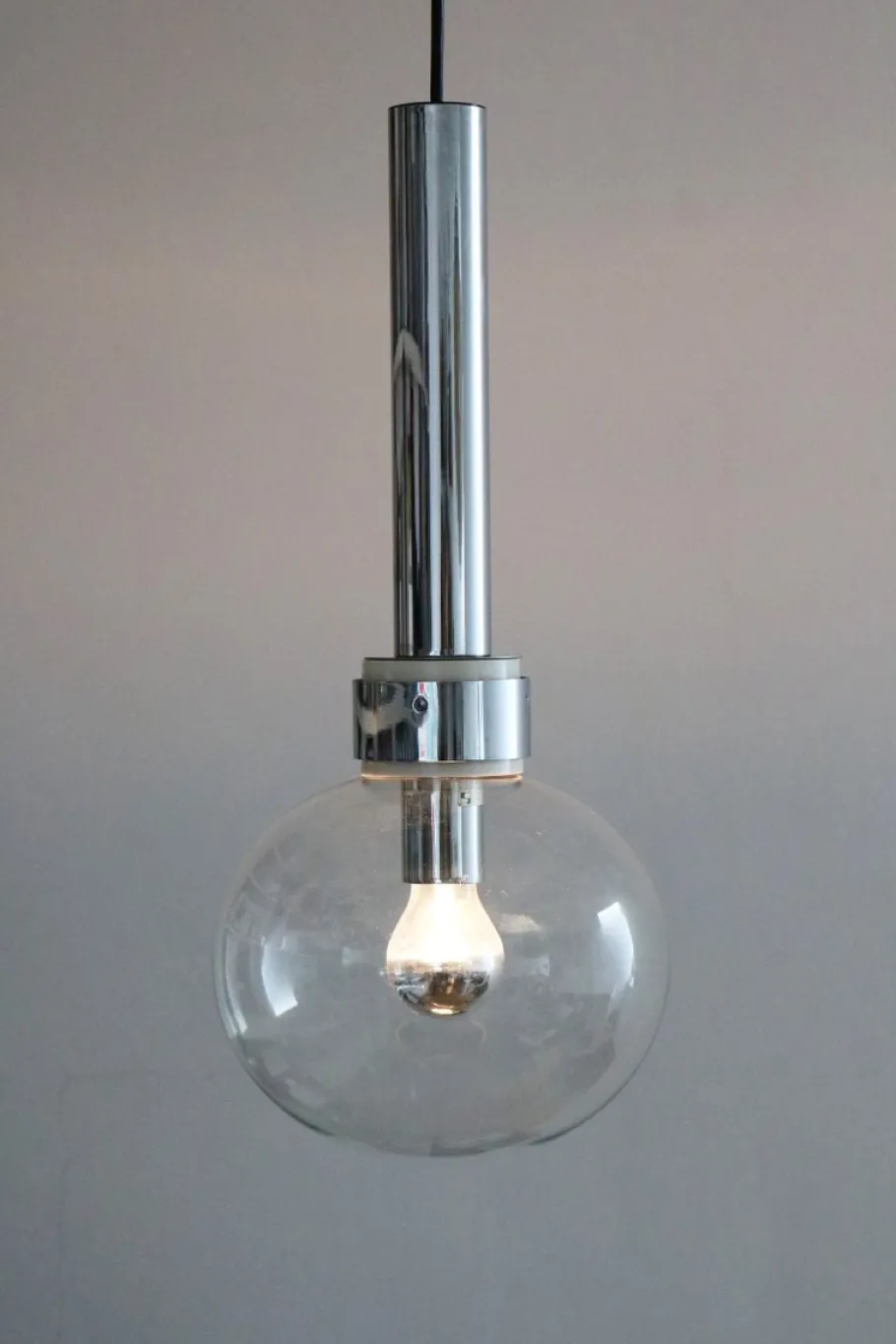 Sale Pamono Large Space Age Pendant Light by Motoko Ishii for Staff, 1970s