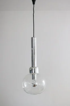 Sale Pamono Large Space Age Pendant Light by Motoko Ishii for Staff, 1970s