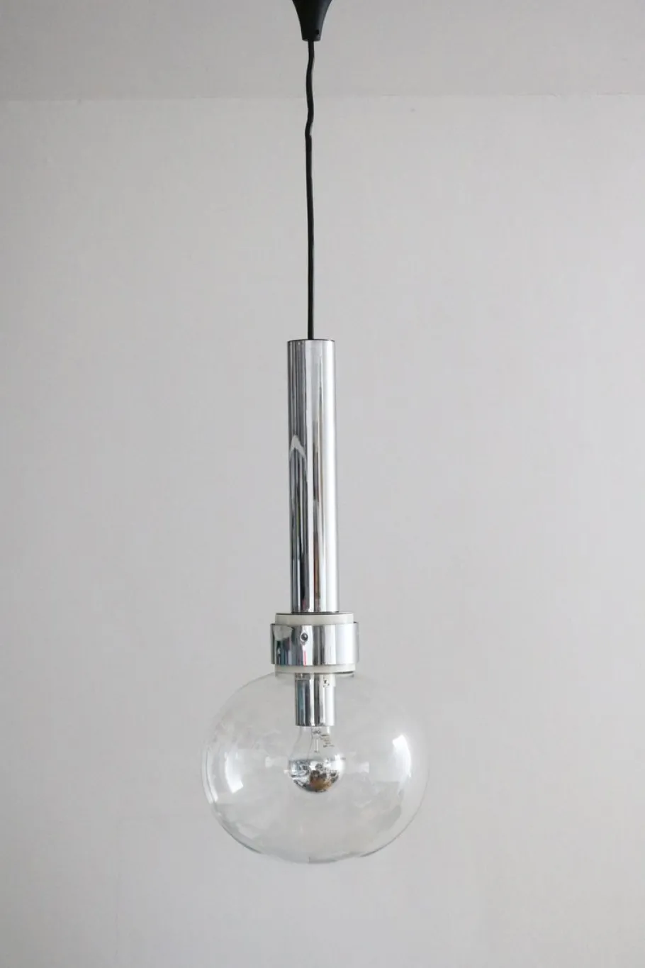 Sale Pamono Large Space Age Pendant Light by Motoko Ishii for Staff, 1970s