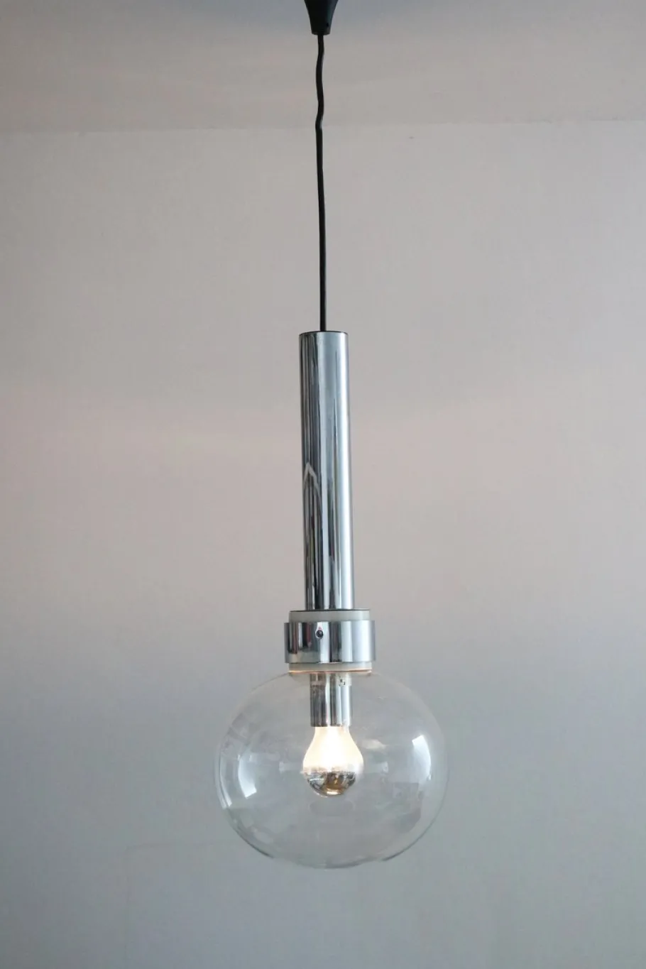 Sale Pamono Large Space Age Pendant Light by Motoko Ishii for Staff, 1970s