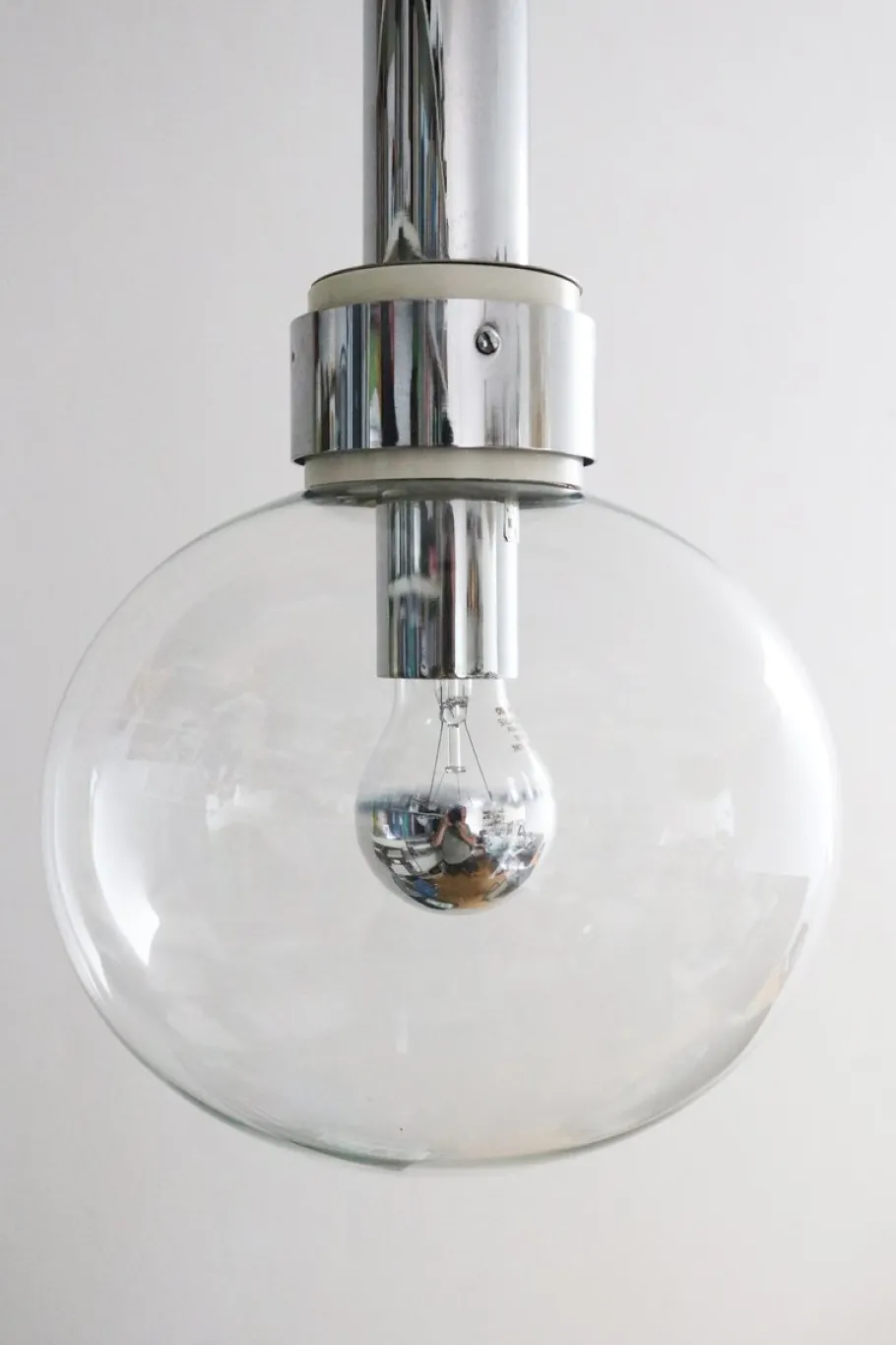 Sale Pamono Large Space Age Pendant Light by Motoko Ishii for Staff, 1970s