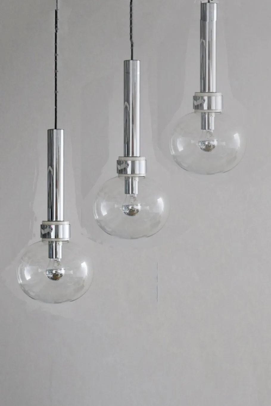 Sale Pamono Large Space Age Pendant Light by Motoko Ishii for Staff, 1970s