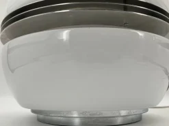 Pamono Large Space Age Spherical Table Lamp by Enrico Tronconi, Italy, 1970s