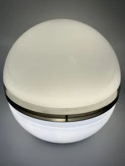 Pamono Large Space Age Spherical Table Lamp by Enrico Tronconi, Italy, 1970s