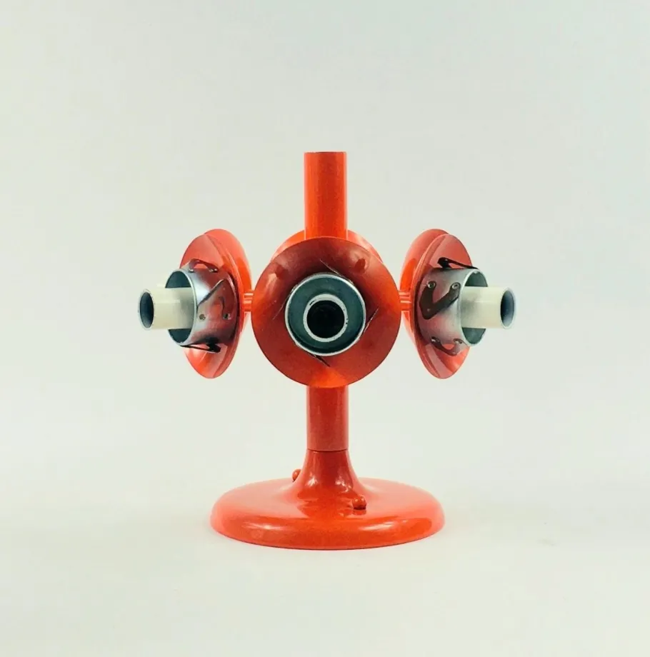 Clearance Pamono Large Space Age Sputnik Ceiling Light in Opal Glass from Kaiser Leuchten, 1960s