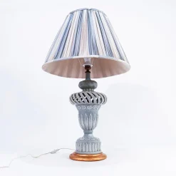 Hot Pamono Large Spanish Table Lamp from Manises, 1960s