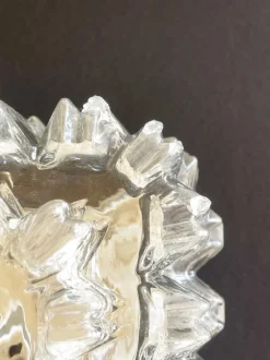 Hot Pamono Large Square Crystal Cluster Cascade Wall or Ceiling Lamp by Helena Tynell for Glashütte Limburg, Germany, 1960s