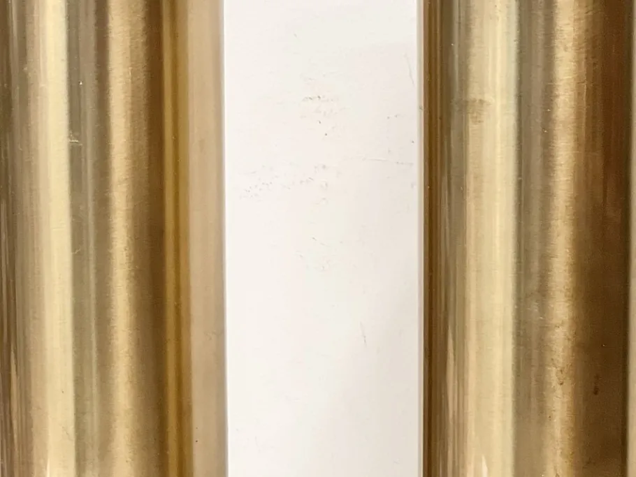 Best Pamono Large Swedish Modern Brass Table Lamps, 1950s-1960s, Set of 2