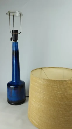 Outlet Pamono Large Table Lamp by J. Holstein Keramik, Denmark, 1960s