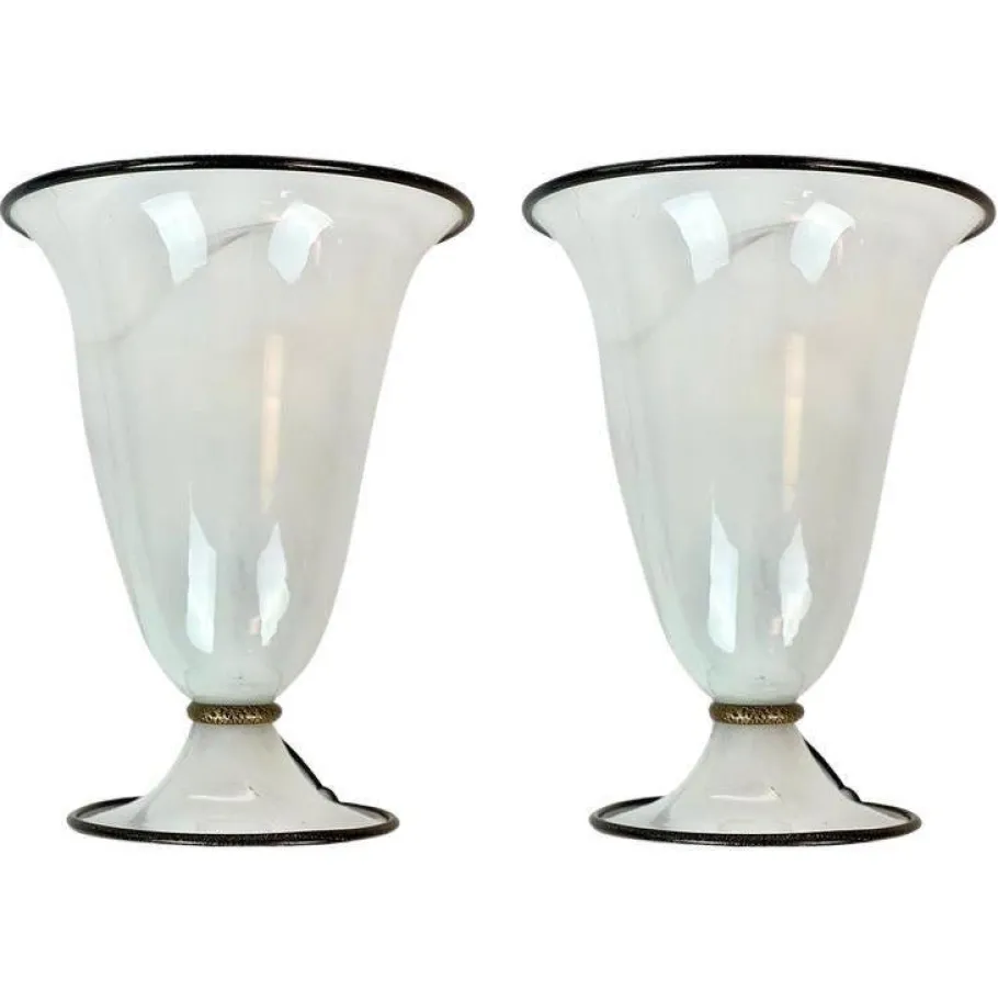 Discount Pamono Large Table Lamp from Barovier & Toso, 1990s