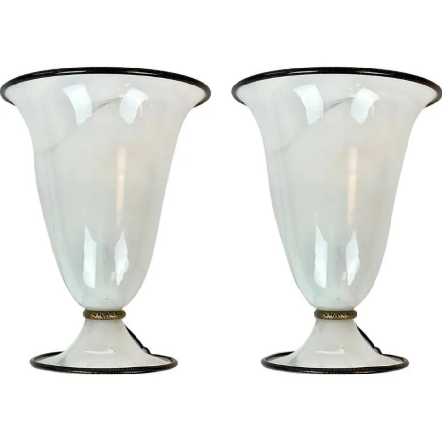 Discount Pamono Large Table Lamp from Barovier & Toso, 1990s