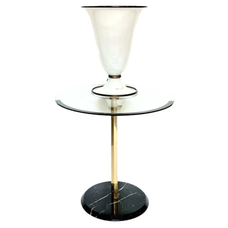 Discount Pamono Large Table Lamp from Barovier & Toso, 1990s