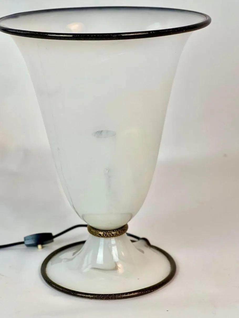 Discount Pamono Large Table Lamp from Barovier & Toso, 1990s