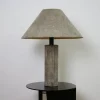 New Pamono Large Table Lamp in Cork by Ingo Maurer for Design M, 1970s
